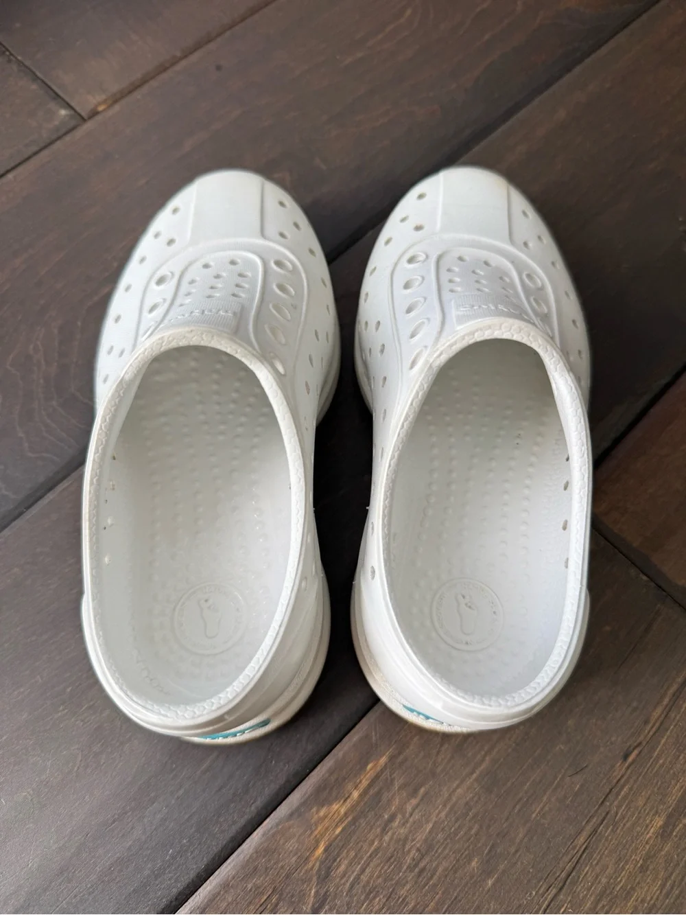 Native Robbie Sugarlite C9 Kids White Slip-On Water Shoes